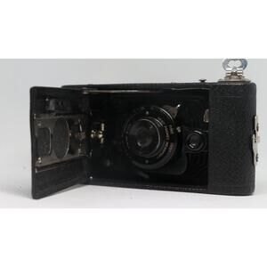 Eastman Kodak Vintage Folding Camera No. A-127 Vest Pocket Autographic + case
